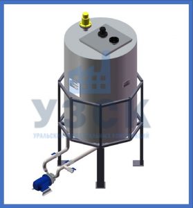 Вертикальный БДП с насосом в Экибастузе