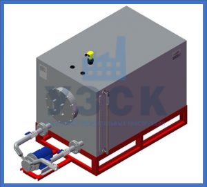 Горизонтальный БДП с насосом в Экибастузе