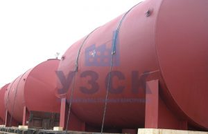 Горизонтальный резервуар РГС для ГСМ в Таразе