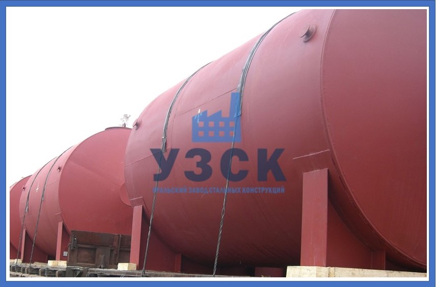 Горизонтальный резервуар РГС для ГСМ в Жаркенте