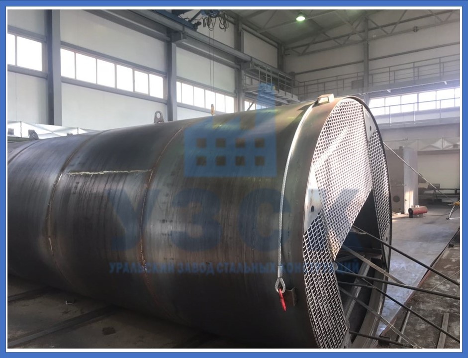 Резервуар РВС стальной вертикальный 400 кубов в Щучинске