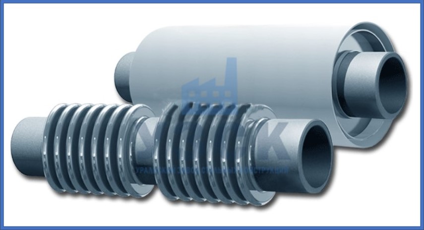 Двухсекционный сильфонный компенсатор в Шымкенте