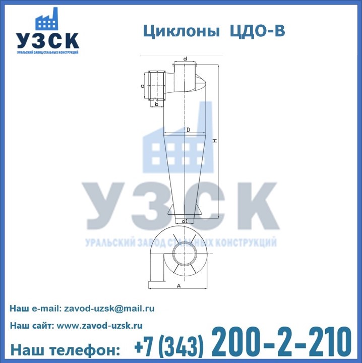 Циклоны древесного очищения в Щучинске