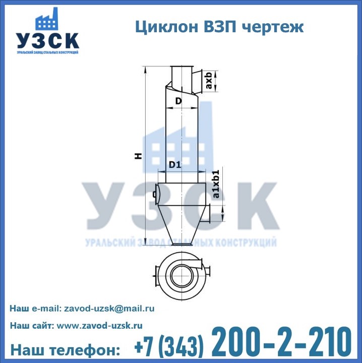 Циклоны ВЗП в Шымкенте